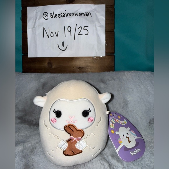 Squishmallows Other - BNWT: 5” Sophie (Chocolate Bunny) Squishmallow